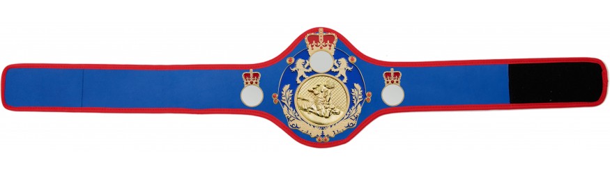 QUEENSBURY PRO LEATHER MMA CHAMPIONSHIP BELT - QUEEN/BLUE/S/MMAG  -10+ COLOURS
